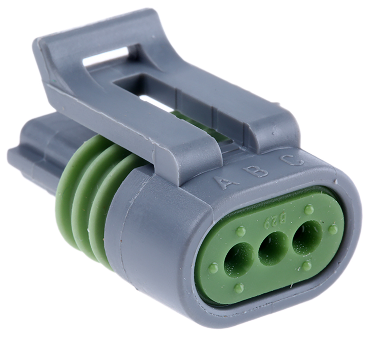 Delphi, Metri-Pack 150.2 Pull-To-Seat Automotive Connector Female Grey Cable 3 Way Crimp Termination 12162280