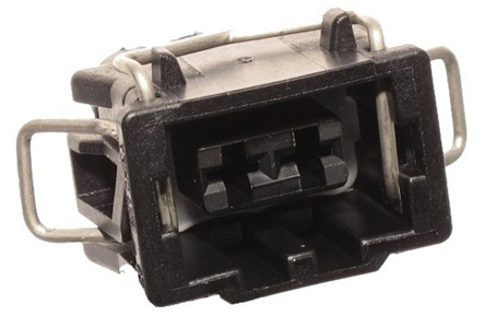 Delphi, 2.8 Automotive Connector Female Black Cable 2 Way Crimp Termination 12185025