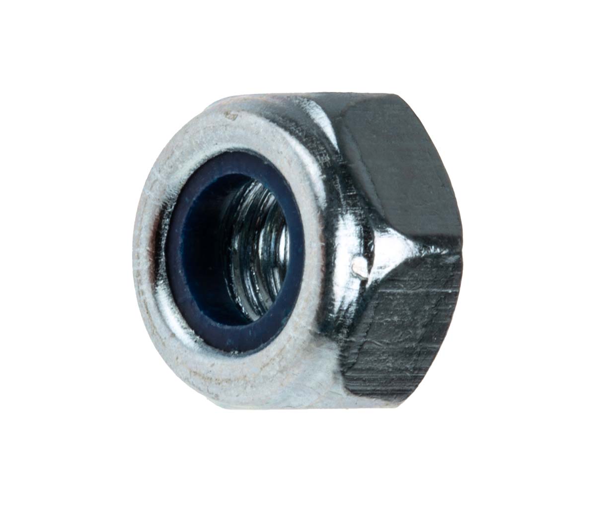 122-4372 RS PRO, Bright Zinc Steel Locknut, DIN 985, M6