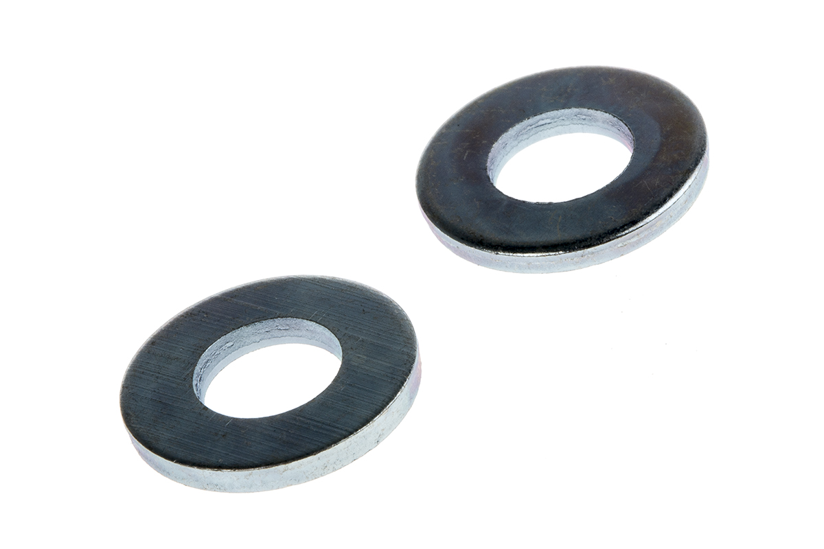 RS PRO Steel Bright Zinc Washers, M6, BS 4320