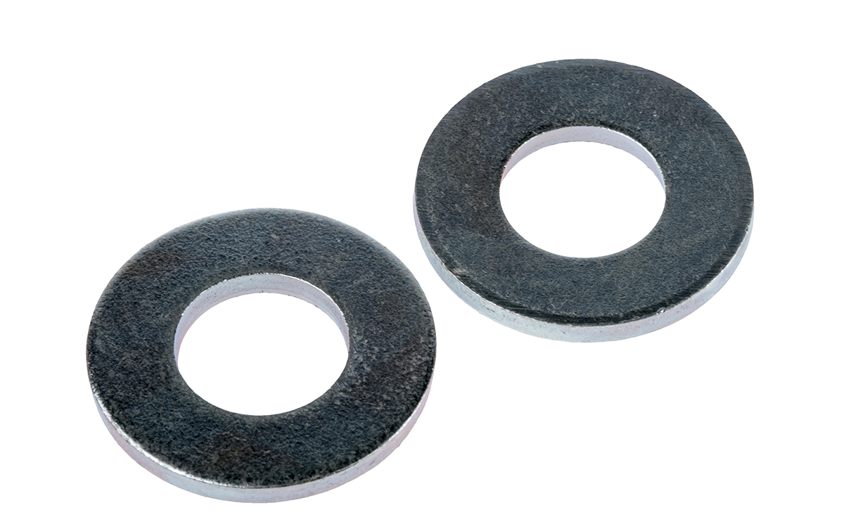 RS PRO Steel Bright Zinc Washers, M12, BS 4320