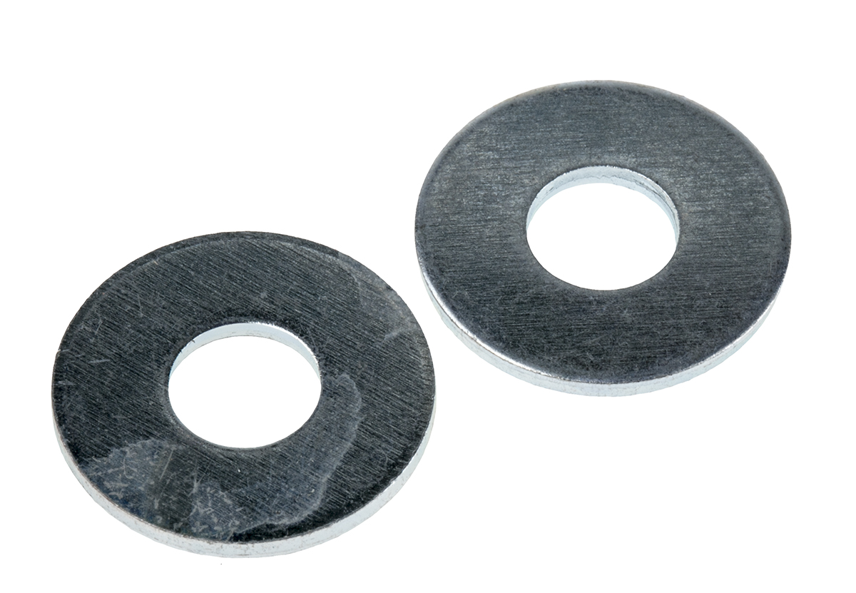RS PRO Steel Bright Zinc Washers, M8, BS 4320