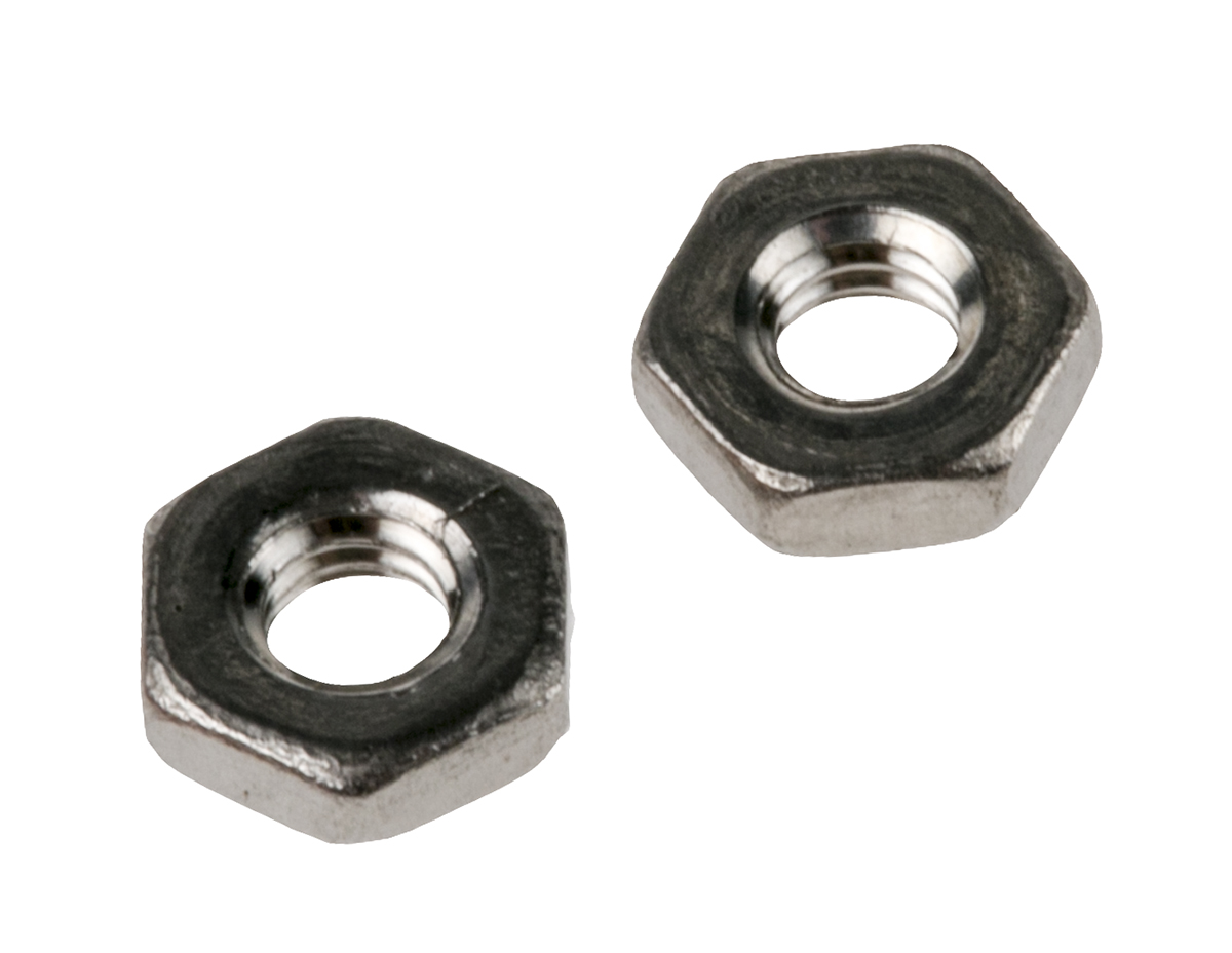RS PRO, Plain Stainless Steel Hex Nut M2.5, DIN 439B