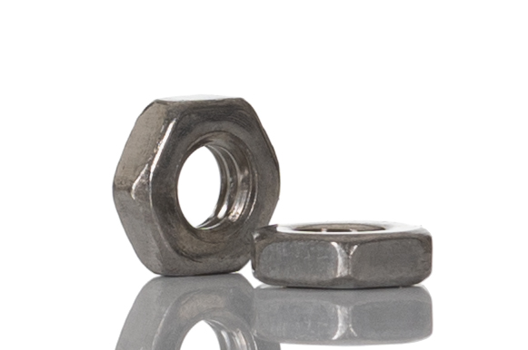 RS PRO, Plain Stainless Steel Hex Nut, DIN 439