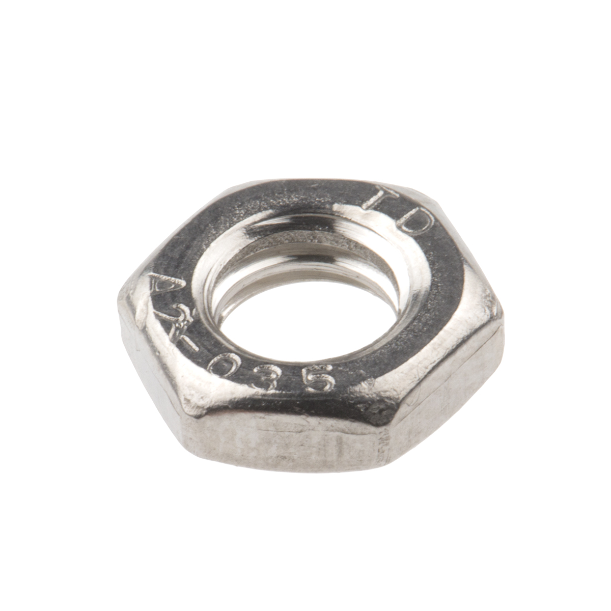 RS PRO, Plain Stainless Steel Hex Nut, DIN 439