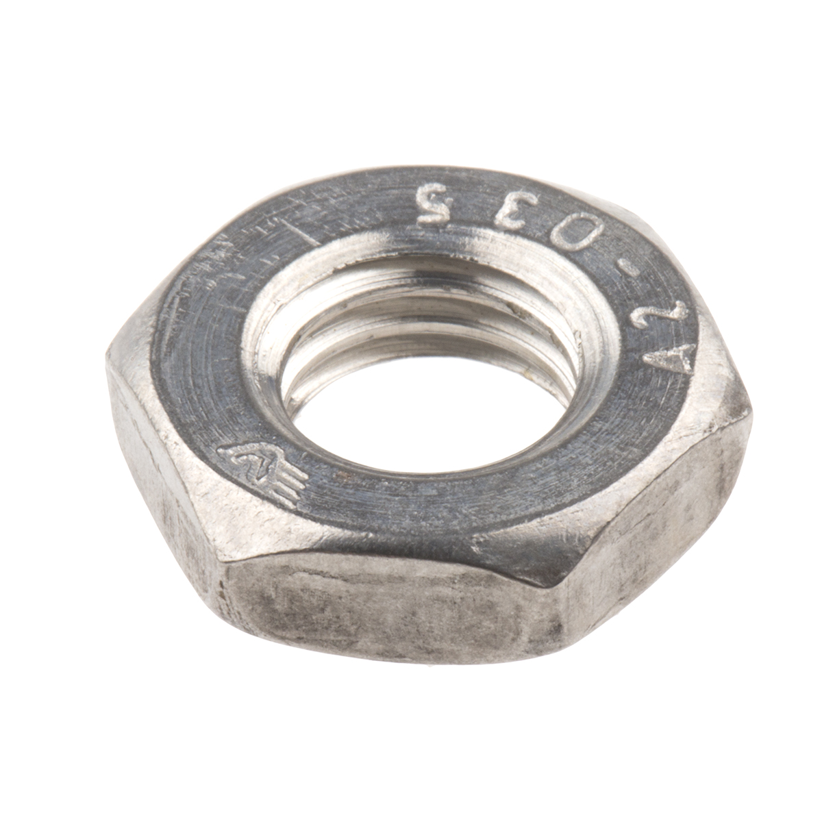 RS PRO, Plain Stainless Steel Hex Nut, DIN 439B