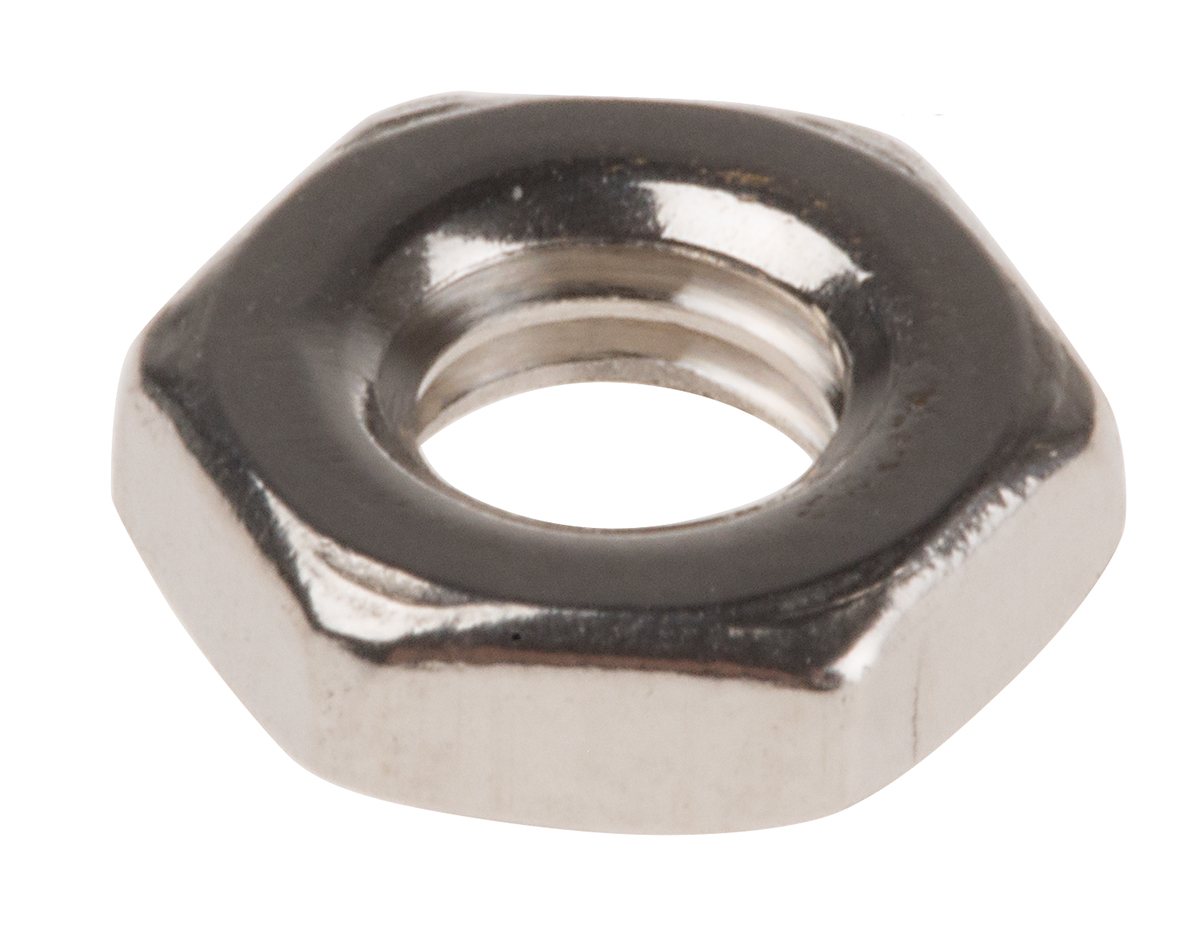 RS PRO, Plain Stainless Steel Hex Nut, DIN 439B