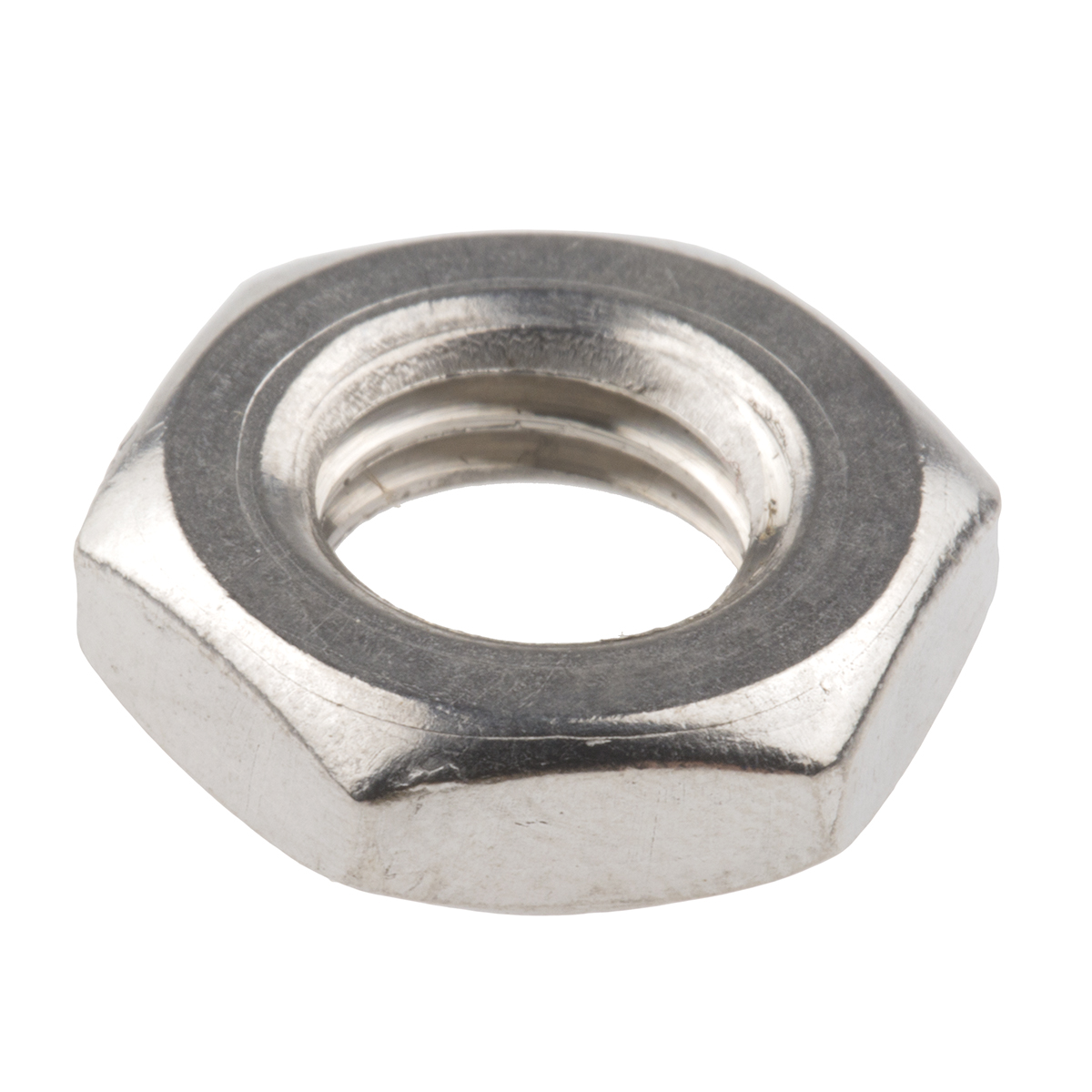 RS PRO, Plain Stainless Steel Hex Nut, DIN 439B