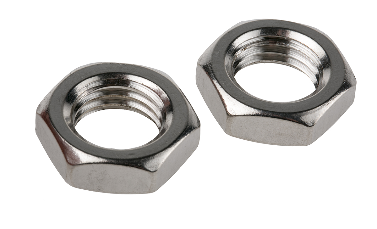RS PRO, Plain Stainless Steel Hex Nut, DIN 439B