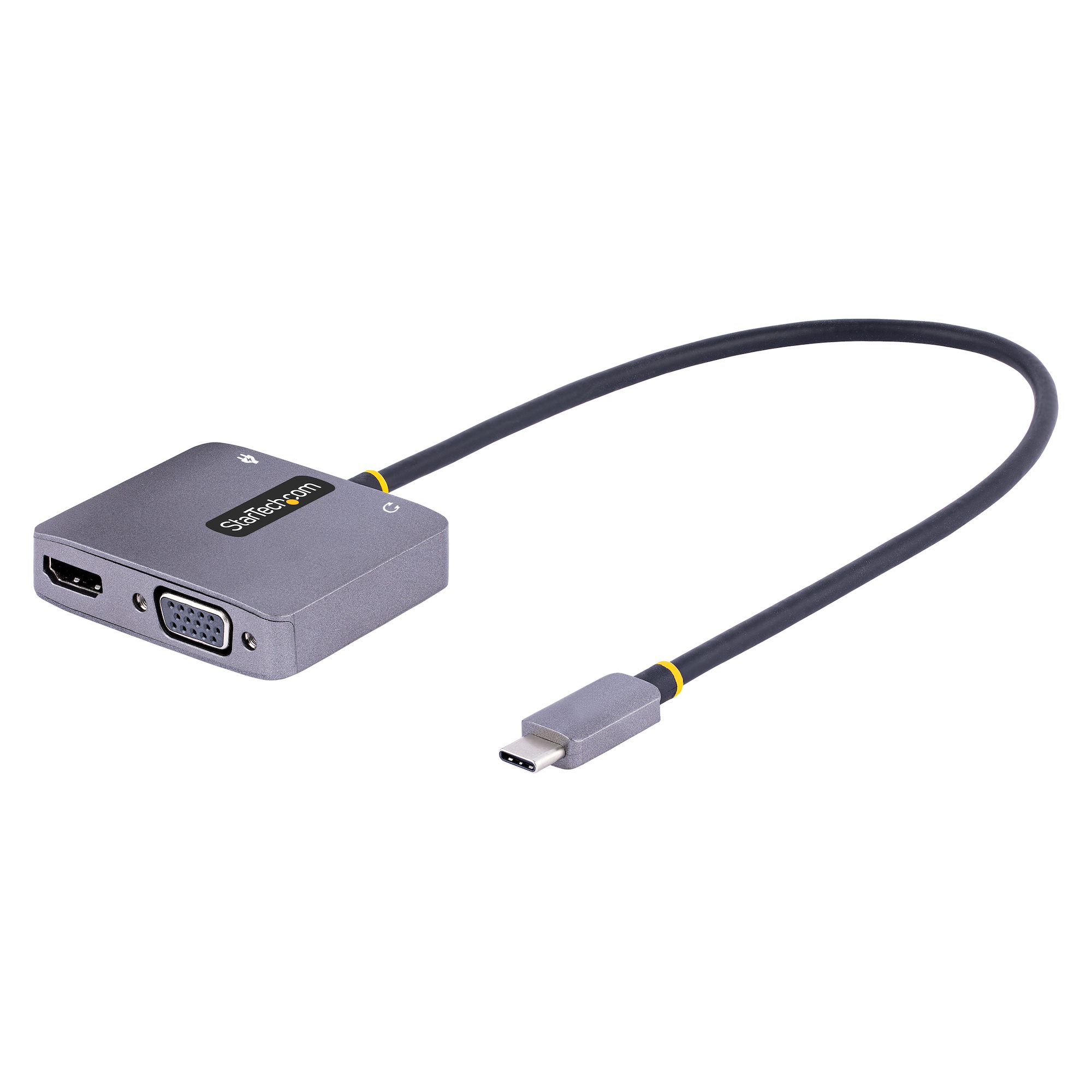 StarTech.com to HDMI, VGA Adapter USB Type C - 4 k