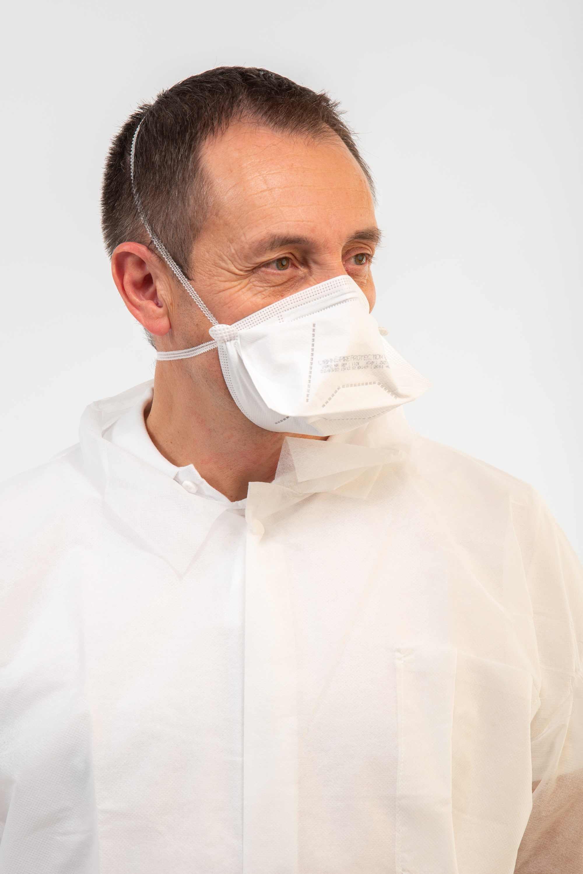 1220-c Inspire Protection 1220 Series Respirator Mask for General Purpose Protection, FFP2 50 Per Pack per Package