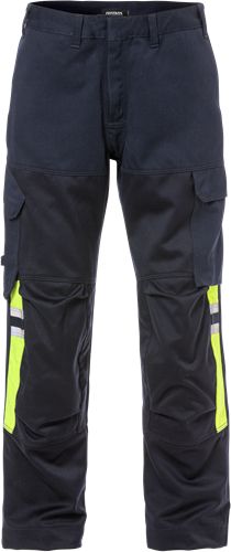 Fristads FLAMESTAT Trousers Neon Yellow 5cm Leg