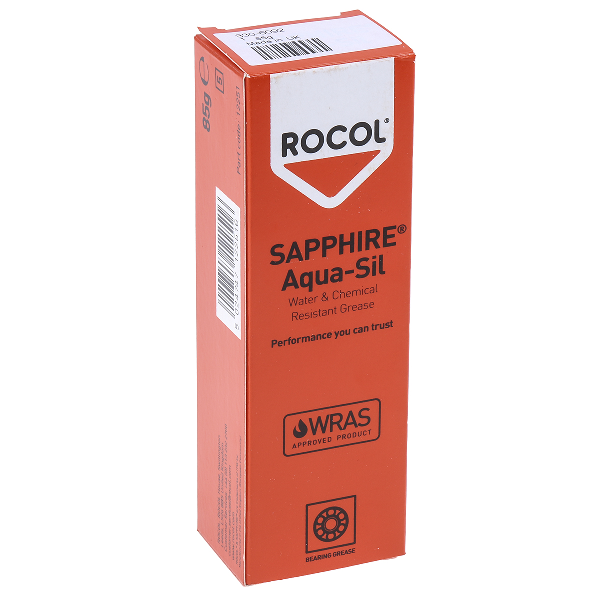 12251 Rocol Silicone Grease 85 g Sapphire Aqua-Sil