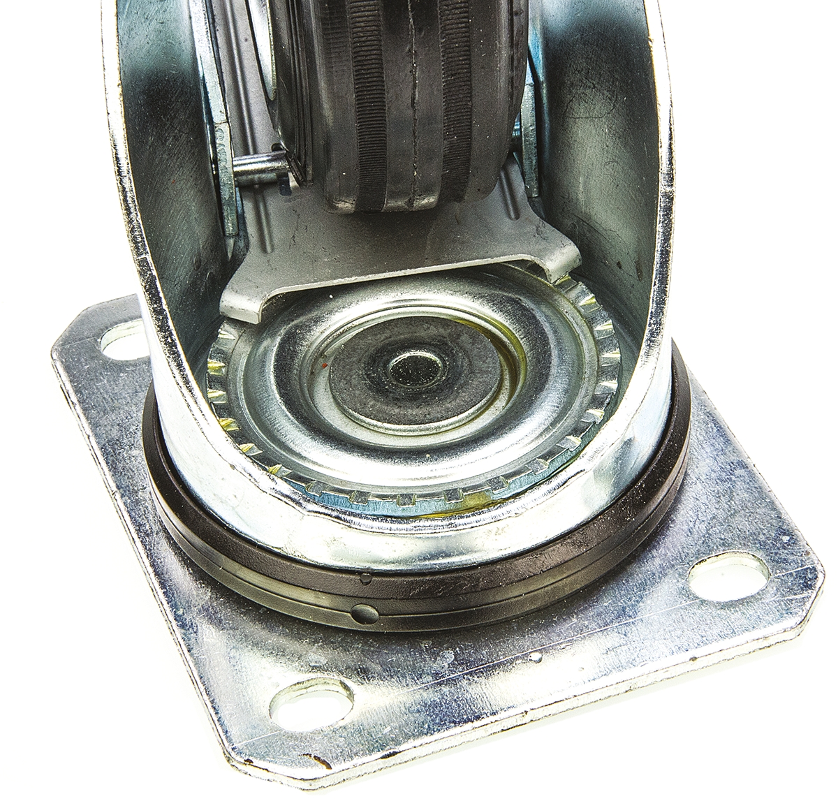 12278-fr LAG Braked Swivel Castor, 180 kg Capacity, 160 mm Wheel