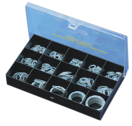 Watts Washer & Seal Kit, Kit Contents (245) O-Ring, 15 Compartments