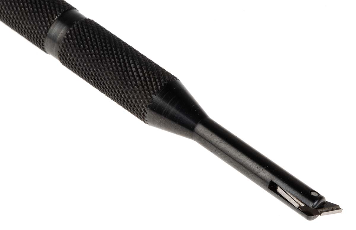 123-0912 Noga Deburring Tool, 10 mm, High Speed Steel Blade