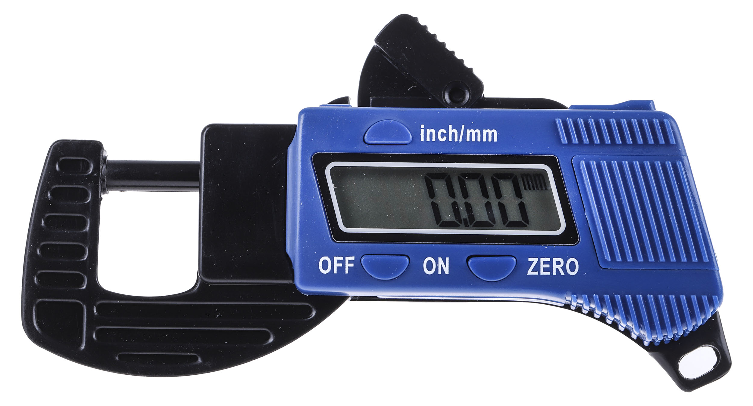 RS PRO  Thickness Meter 0 mm - 12 mm ±0.1 mm Accuracy, 0.01 mm Resolution, LCD Display