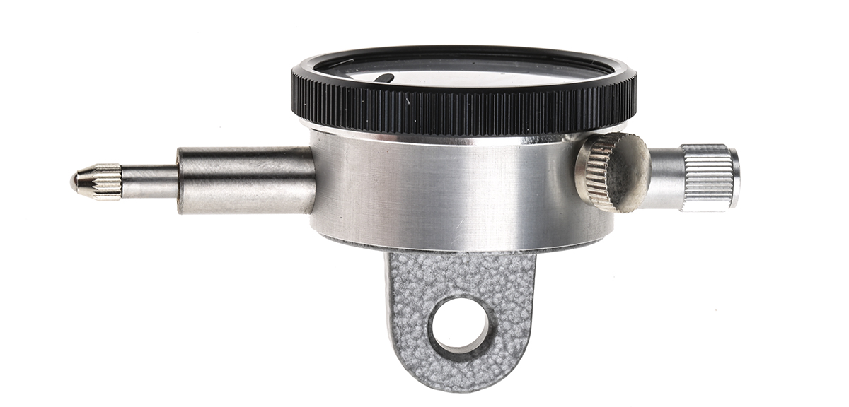 123-0920 RS PRO Metric Dial Indicator 5 mm Max. Measurement, 0.005 mm Accuracy