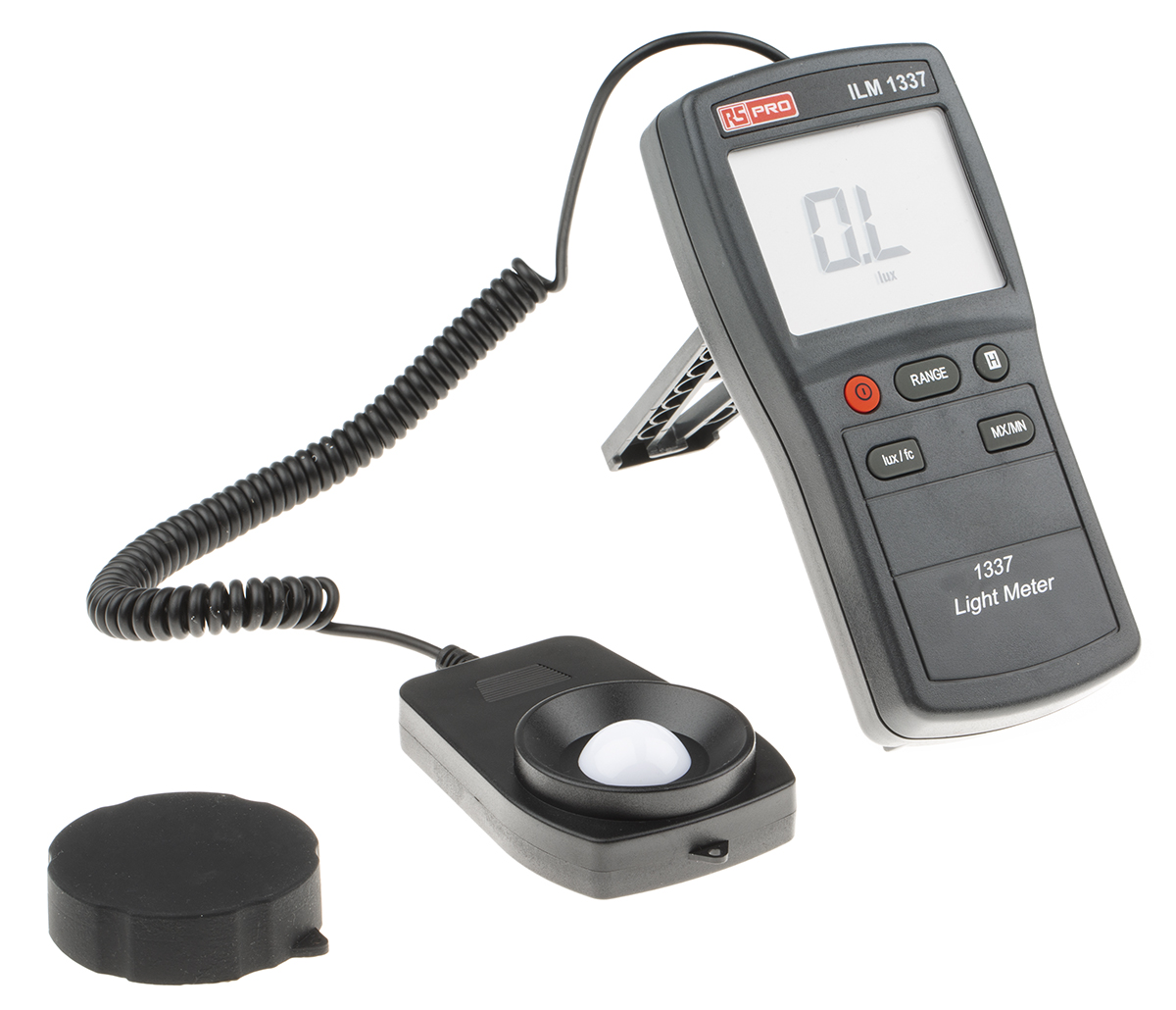 123-2222 RS PRO ILM 1337 Light Meter, 0lx to 20000 lx, ±3 % ±5 Digits