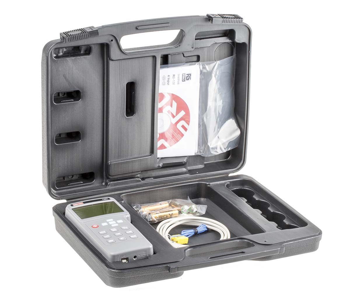 123-2235 RS PRO 1384 Temperature Data Logger, USB, 4 Channel
