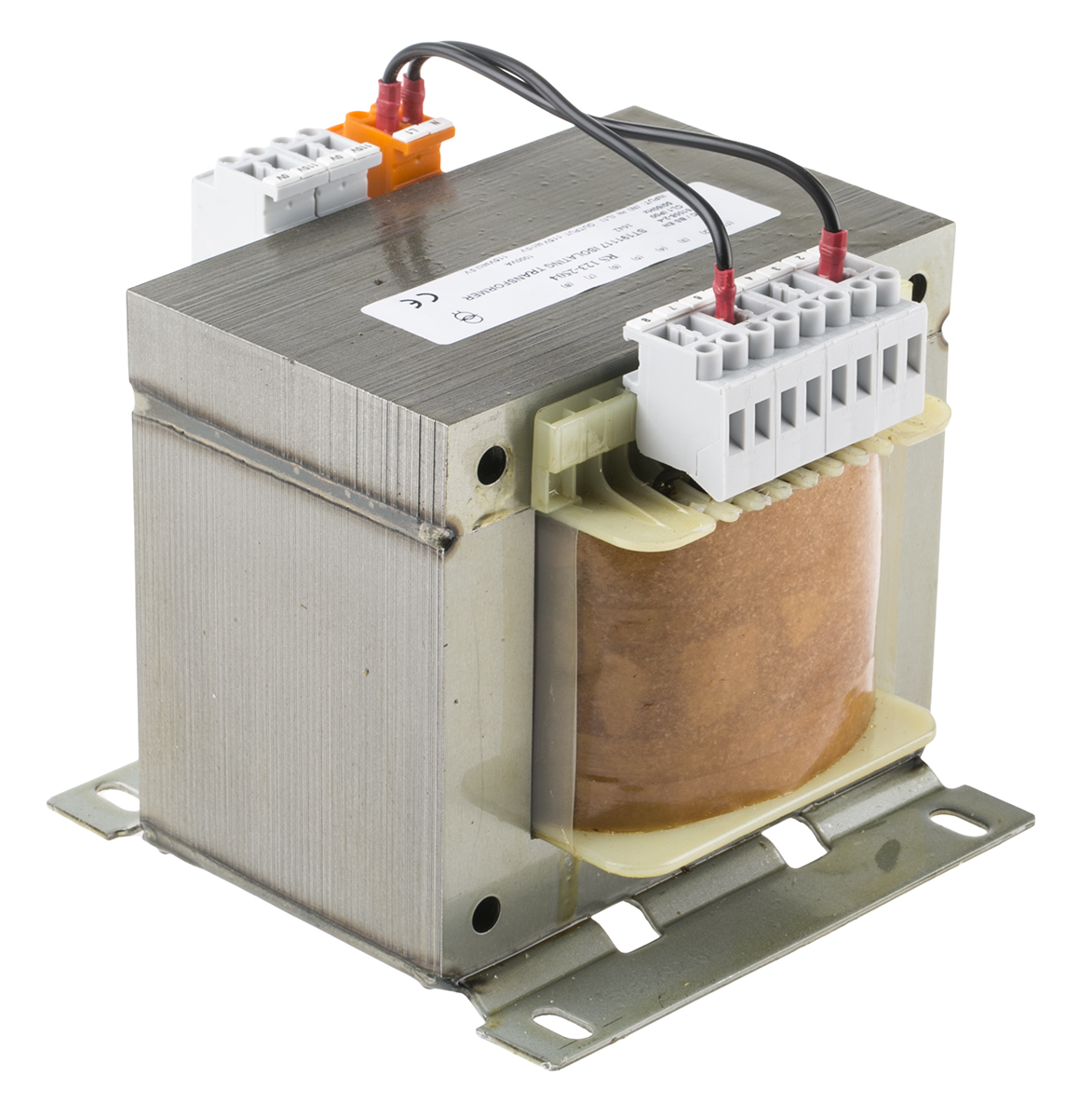 123-2504 RS PRO 2 Output 1000 VA Chassis Mount Transformer, 2 x 115 V ac, IEC 61558-2-4