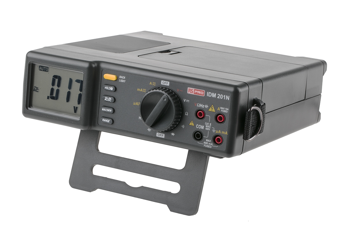 123-3219 RS PRO IDM201 Bench Digital Multimeter True RMS
