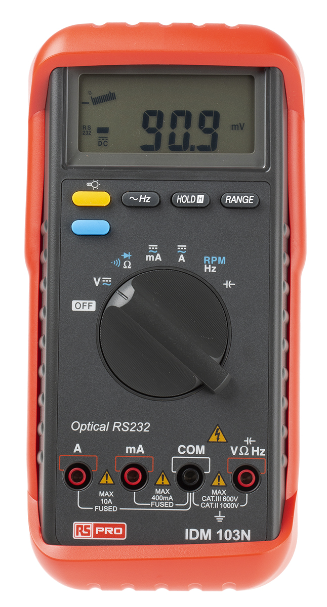 RS PRO IDM103N Handheld Digital Multimeter