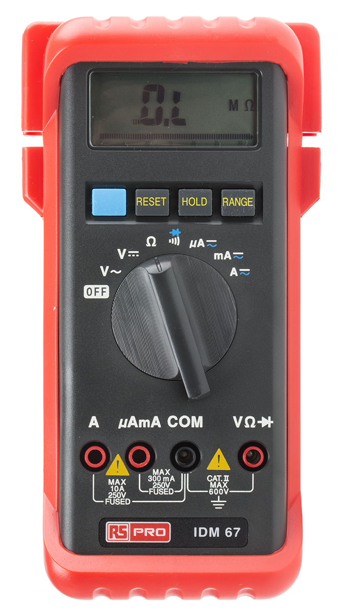RS PRO IDM67 Handheld Digital Multimeter