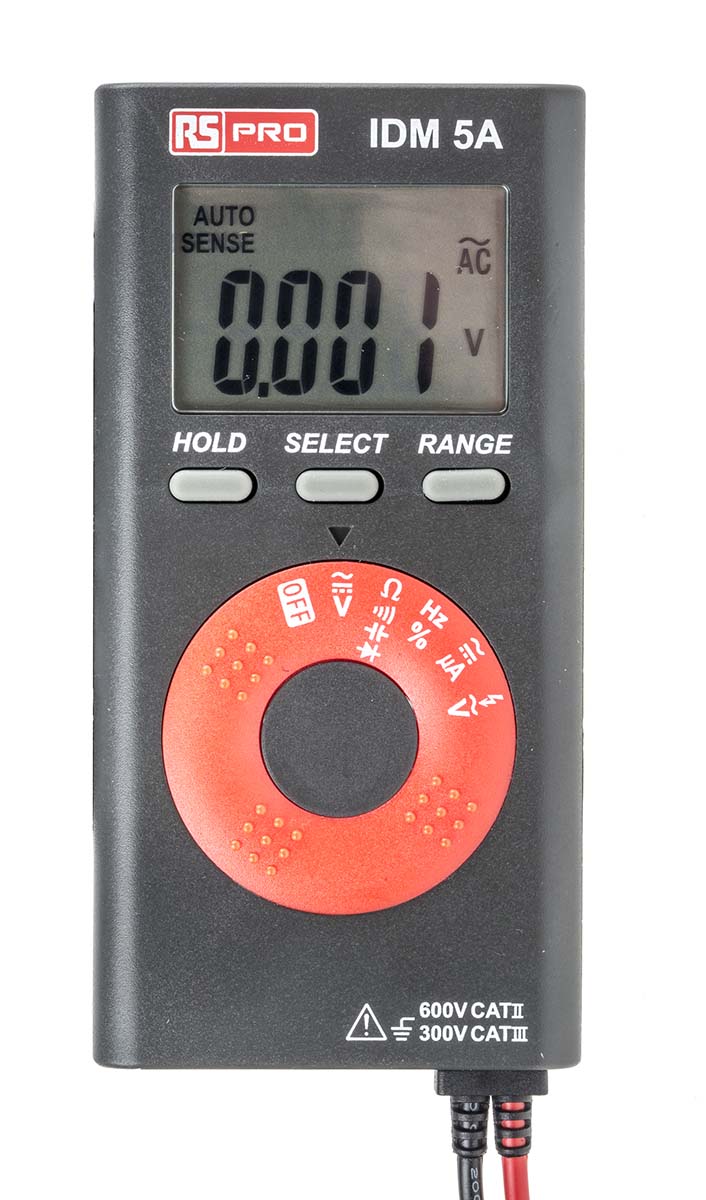 RS PRO IDM5A Handheld Digital Multimeter
