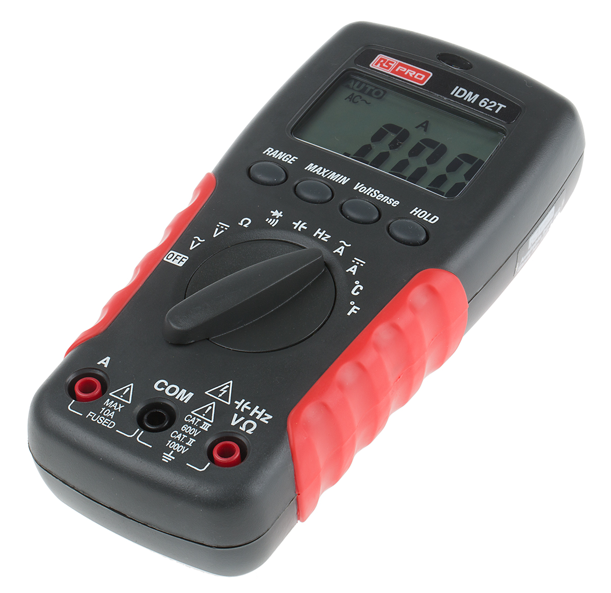 123-3337 RS PRO IDM62T Handheld Digital Multimeter - UKAS Calibrated