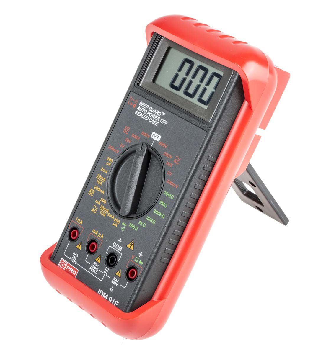 123-3476 RS PRO IDM91E Handheld Digital Multimeter - UKAS Calibrated