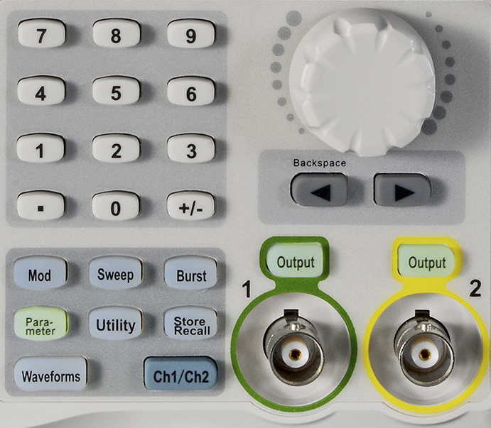 123-6461 RS PRO Arbitrary Waveform Generator 80 MHz Max, 2-Channel, 1 Hz Min
