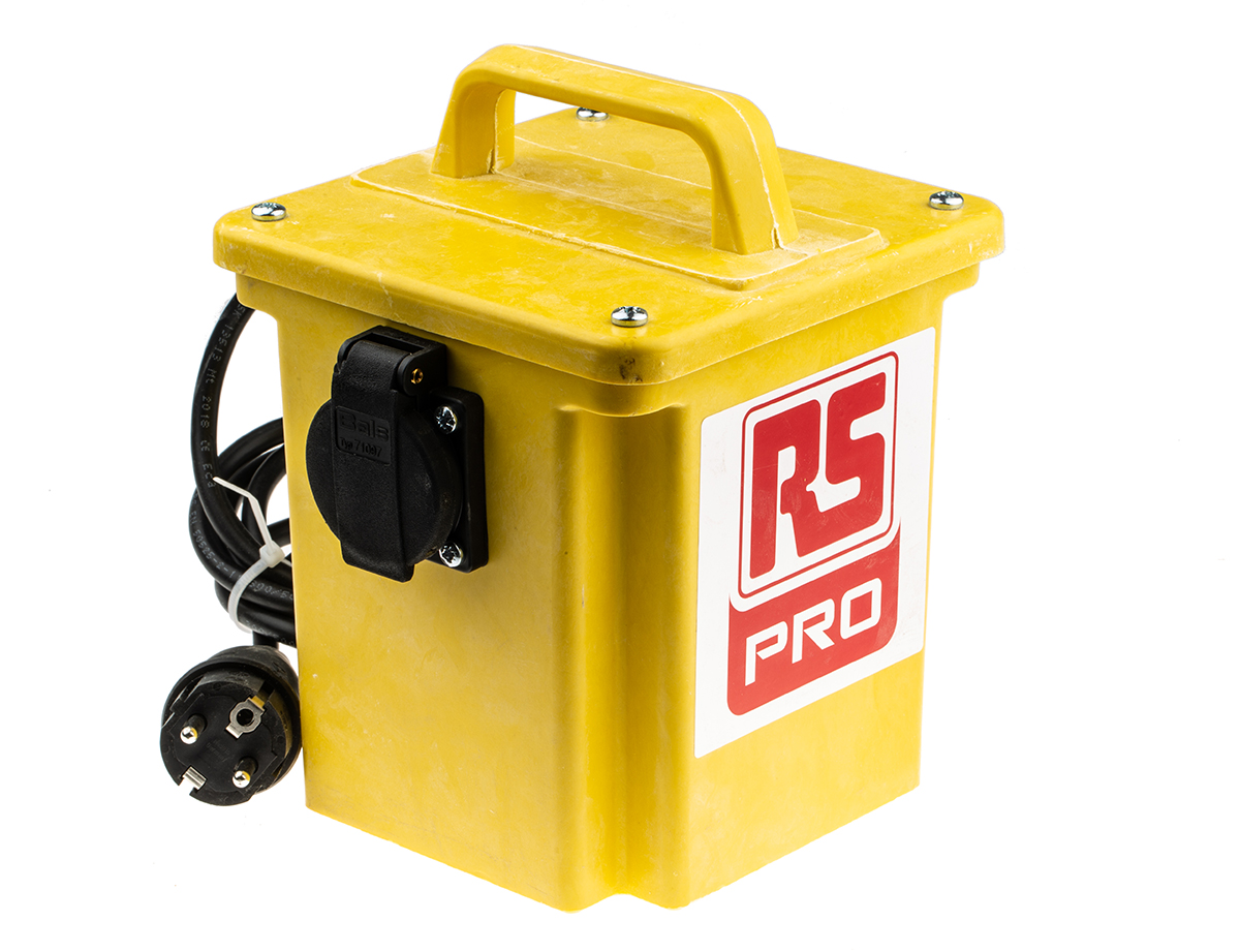123-7381 RS PRO Site Transformer 20 kVA, 230 V ac Primary, 230 V ac Secondary, 16 A O/P