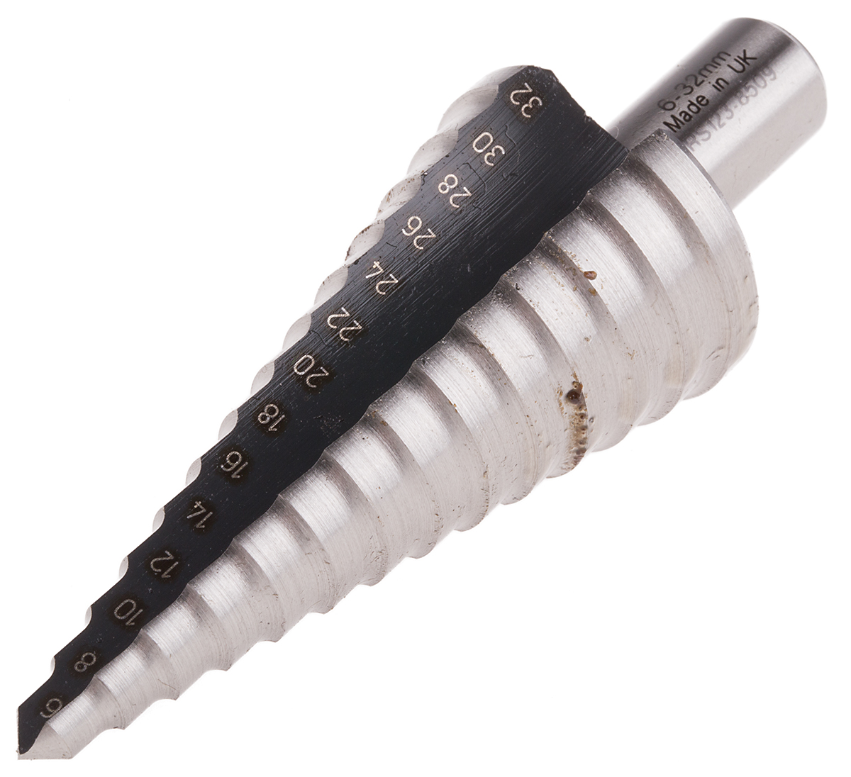 RS PRO HSS 6 to 30 mm Drill Bit, Cone