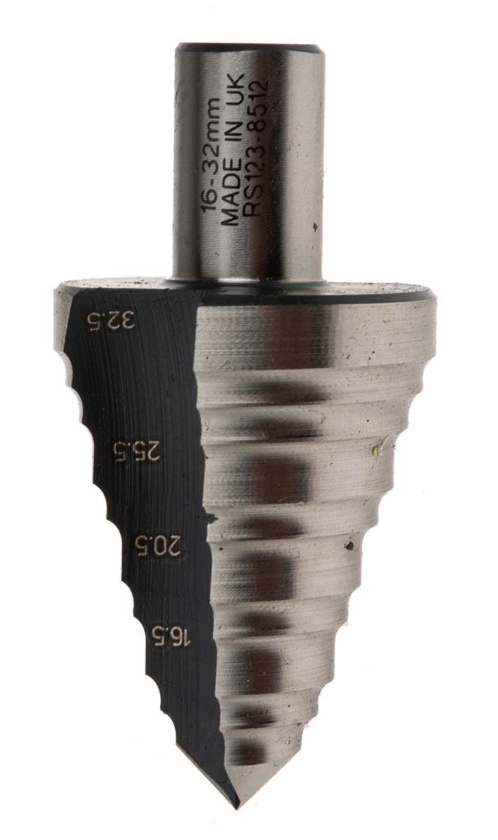 RS PRO HSS 16 to 32 mm Drill Bit, Cone