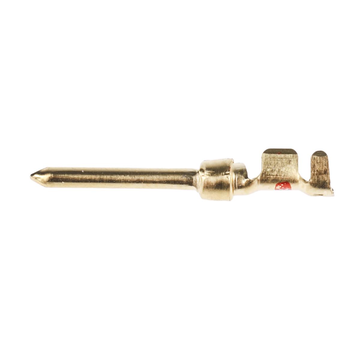 1-66506-0 TE Connectivity, AMPLIMITE HDP-20 Series, size 20 Male Crimp D-sub Connector Contact, Gold over Nickel Signal, 24