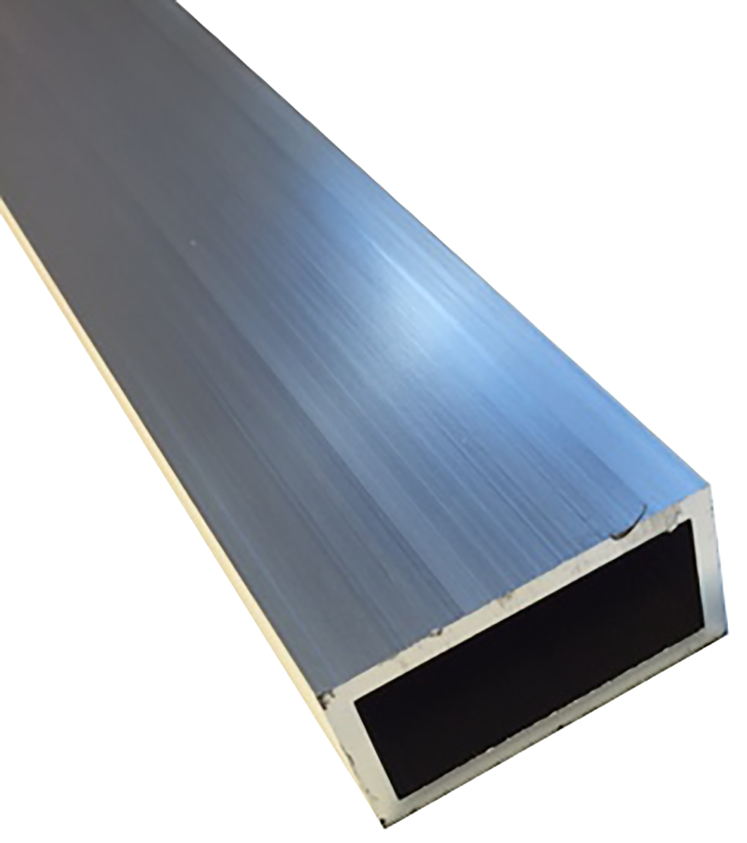 RS PRO Rectangular Metal Tube, 44 mm ID, 1 m L, 30mm W, 50 mm H 3 mm