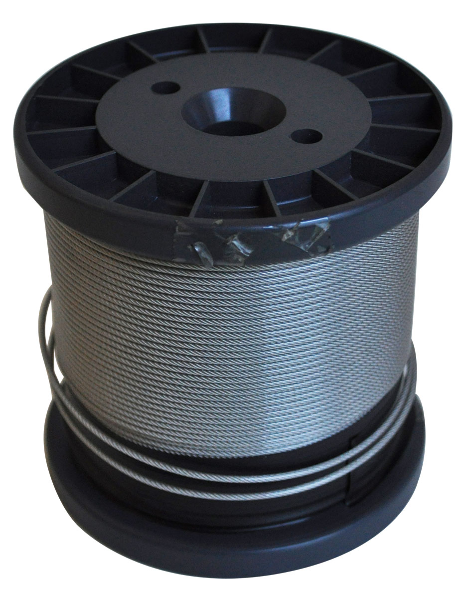 RS PRO Stainless Steel Wire Rope, 100 m