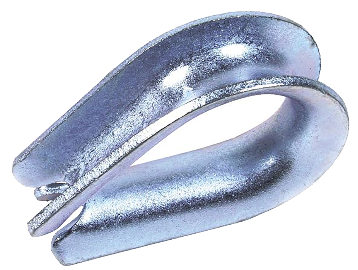 RS PRO Steel Thimble For Use With11 mm Diameter Wire Rope