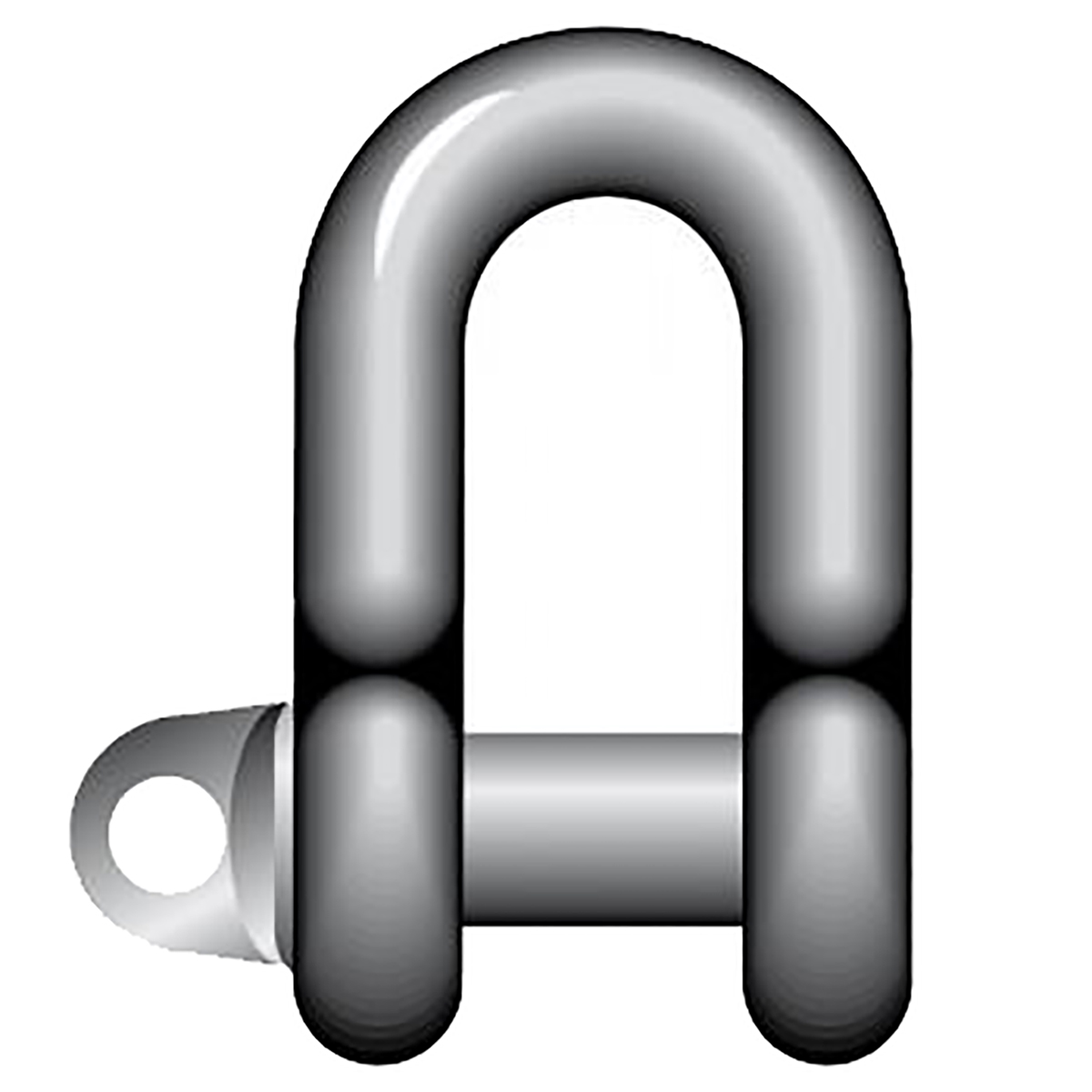 RS PRO D-Shackle Steel, 0.75 t