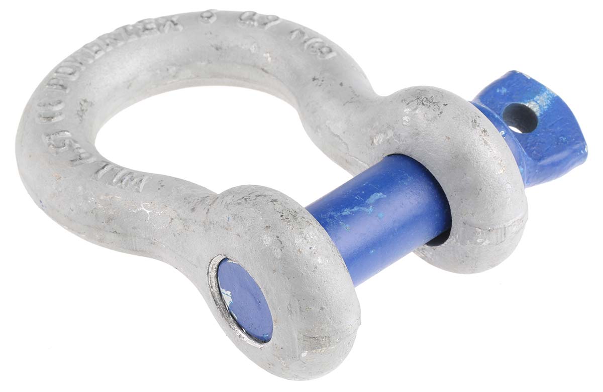 RS PRO Bow Shackle Alloy Steel, 6.5 t