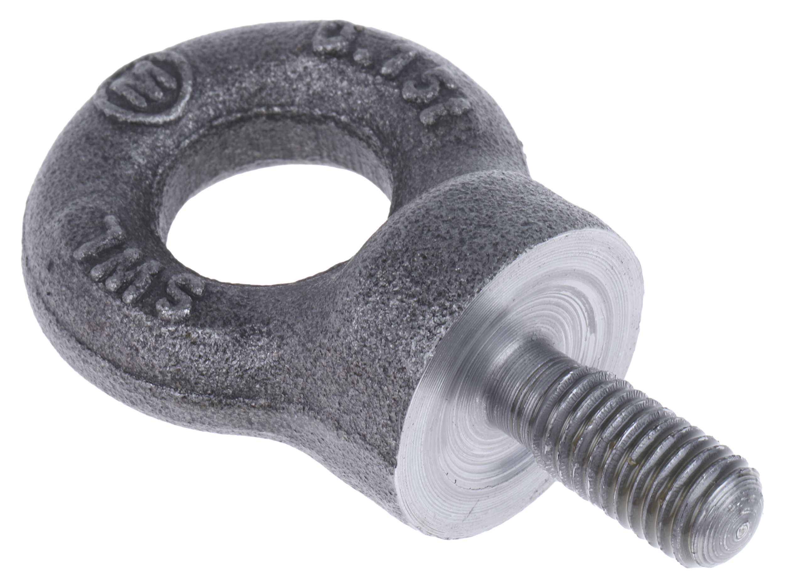 124-4833 RS PRO Carbon Steel Eye Bolt, M8 Thread, 18 mm Thread Length, 15 mm, 0.15 t Load
