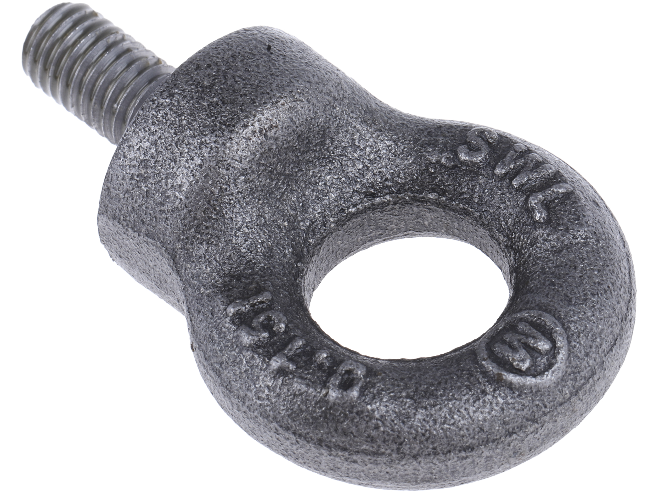 124-4833 RS PRO Carbon Steel Eye Bolt, M8 Thread, 18 mm Thread Length, 15 mm, 0.15 t Load