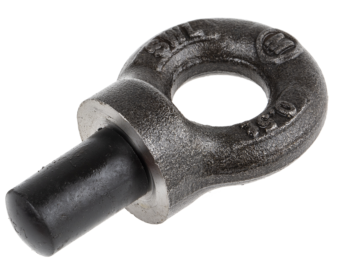 RS PRO Steel Eye Bolt, 1/2 in UNC Thread, 23 mm Thread Length, 20 mm, 0.5 t Load