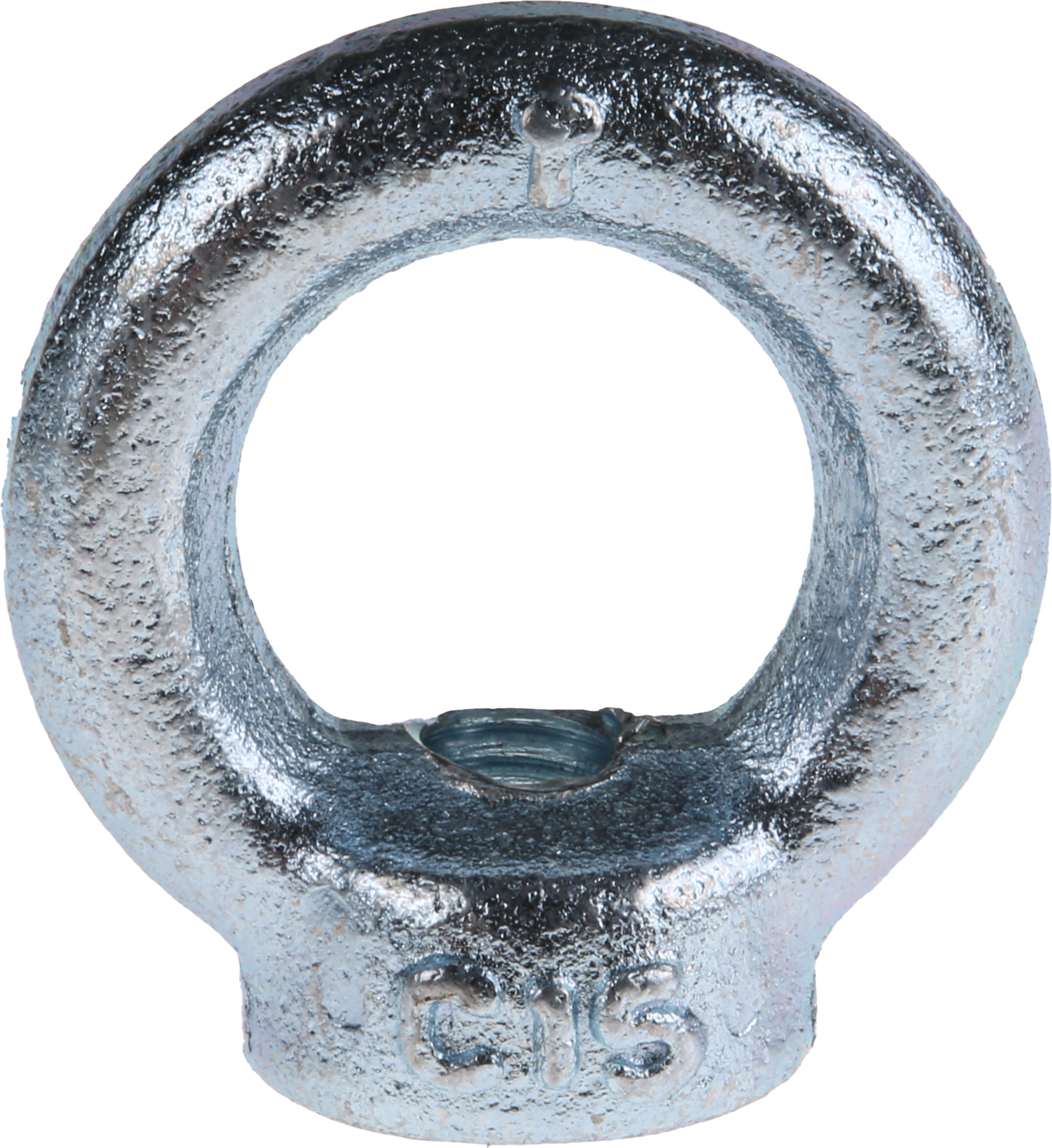RS PRO Carbon Steel Eye Nut, M8 Thread, 36 mm, 0.14 t Load