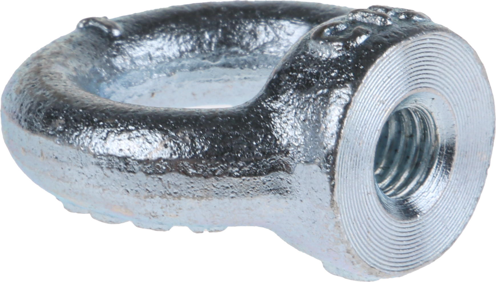 124-4840 RS PRO Carbon Steel Eye Nut, M8 Thread, 36 mm, 0.14 t Load