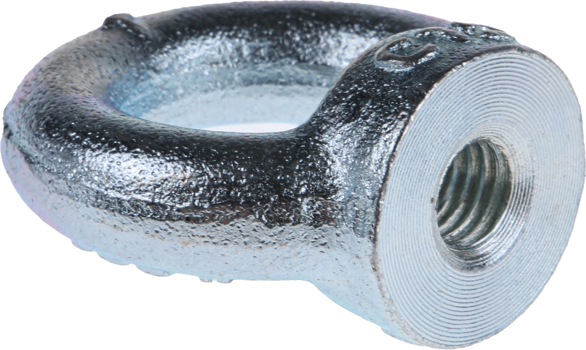124-4841 RS PRO Carbon Steel Eye Nut, M10 Thread, 45 mm, 0.23 t Load