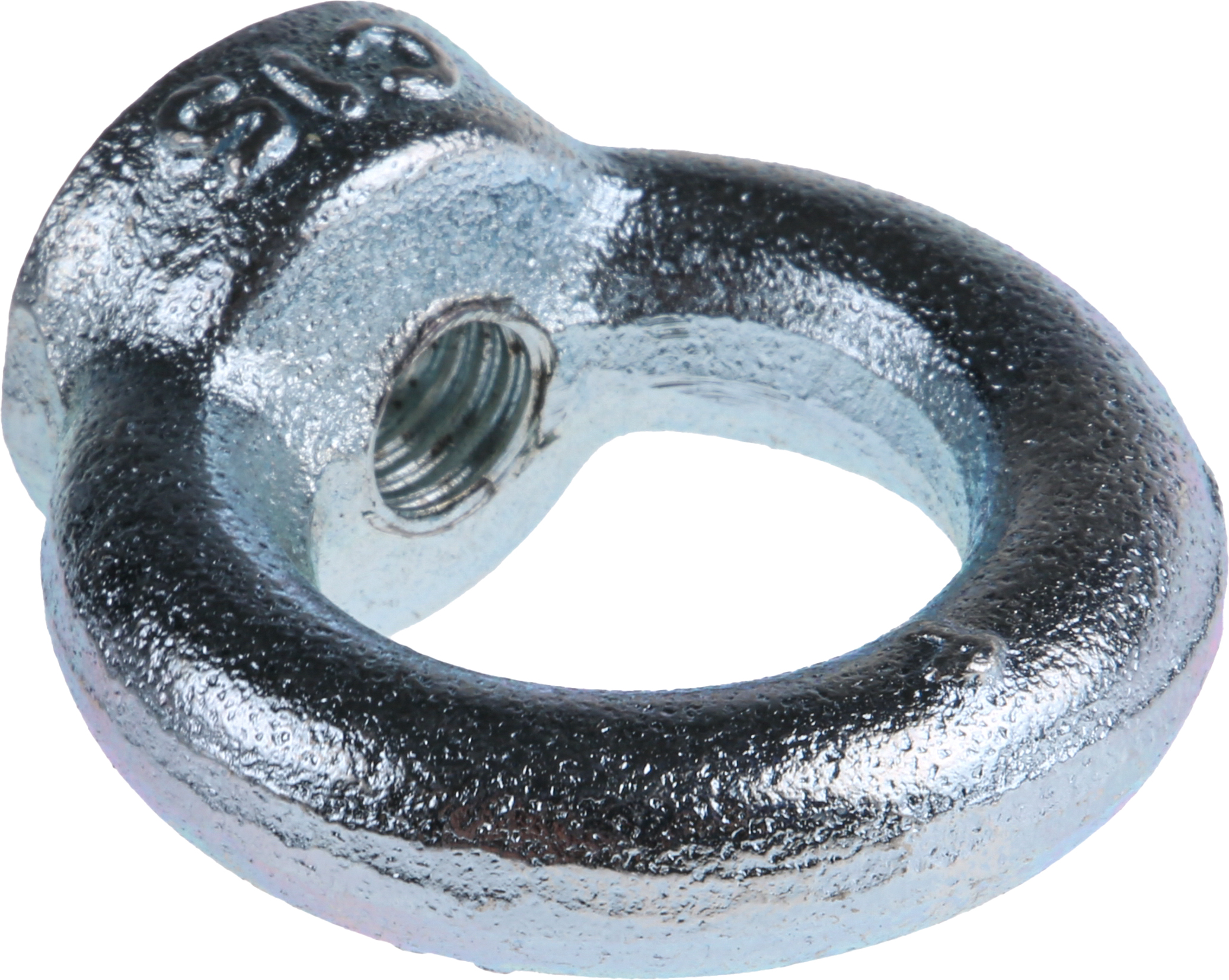 124-4841 RS PRO Carbon Steel Eye Nut, M10 Thread, 45 mm, 0.23 t Load