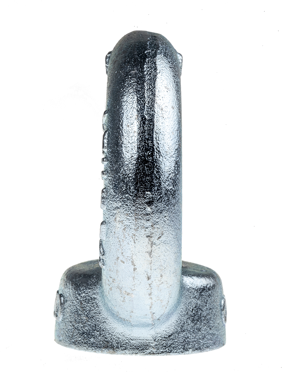 124-4844 RS PRO Carbon Steel Eye Nut, M20 Thread, 16 mm Thread Length, 72 mm, 1.2 t Load