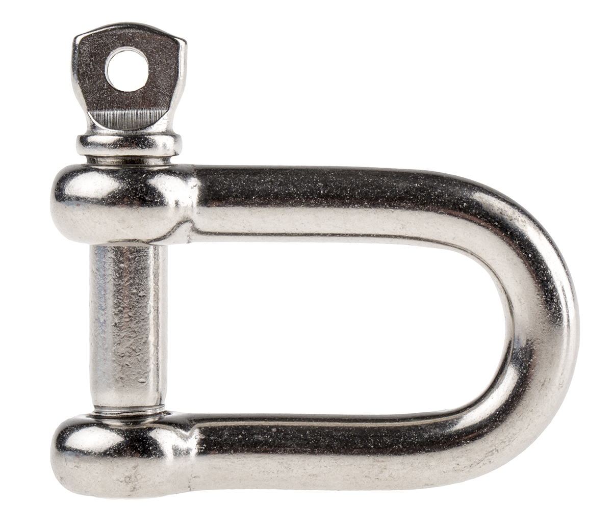 124-4855 RS PRO D-Shackle Stainless Steel, 0.6 t